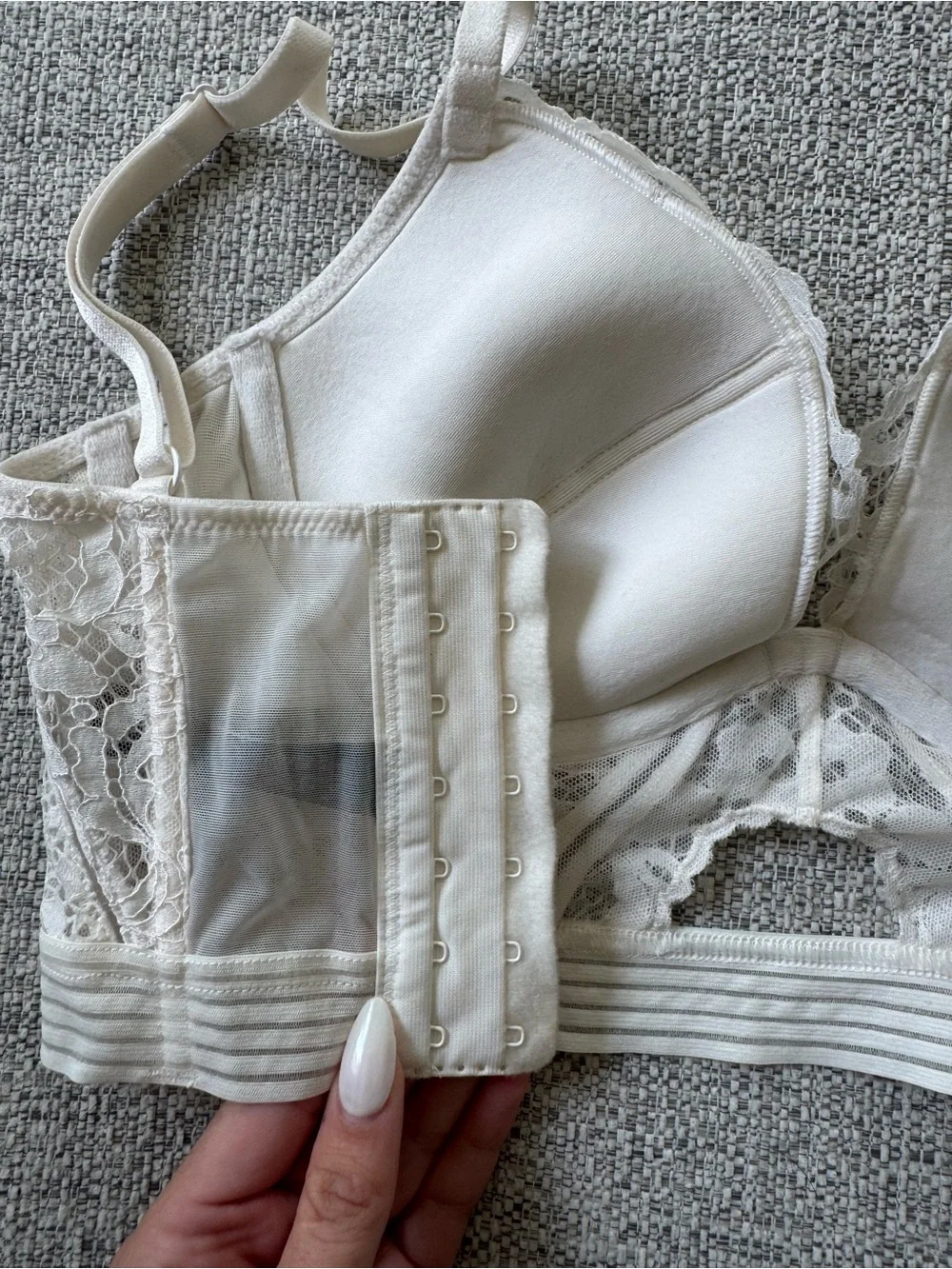 Victoria's Secret Dream Angels Floral Lace Longline Bra